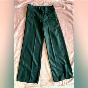 Resin the Zephyr Oil Slick black wide legs trousers. Size 26